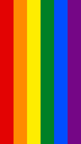 Rainbow colored background black border 6 - ellsworth kelly free wallpaper