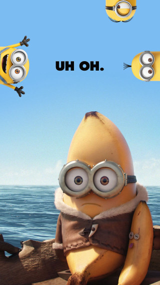 Cartoon character sitting log caption - dom qwek free wallpaper for mobile