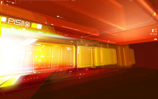 Computer screen bright light red 2 - beeple free wallpaper