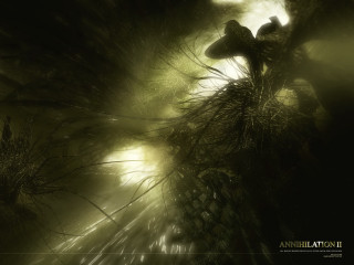 Dark bird tree branch foggy 3 - lovecraftian free wallpaper