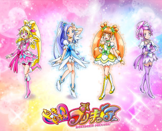 Anime girls different outfits hair - different hair color free wallpaper