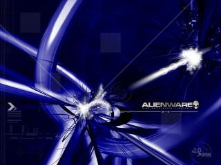 Blue abstract background white star 4 - mass effect free wallpaper for desktop