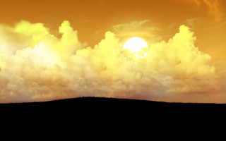 Elephant hill cloudy sky sun - the sun in the distance behind free wallpaper