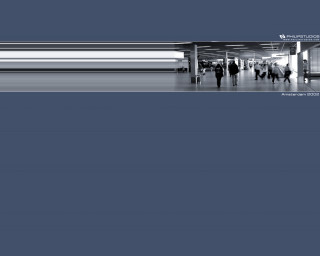 Group people terminal train blue 2 - a blue wall free wallpaper for desktop