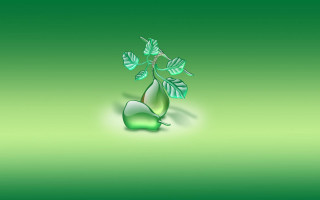 Green apple leaves background green 3 - a green apple free wallpaper