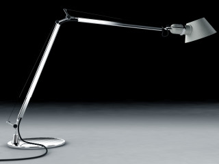 Desk lamp black background white 4 - free light wallpaper