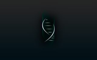 Black background green white design - biopunk free wallpaper for desktop