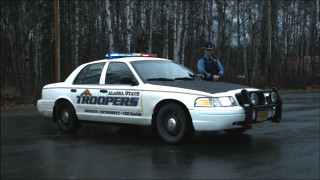 Police car parking lot officer - a parking lot free wallpaper