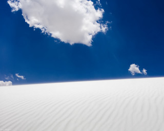 Lone tree white desert blue 3 - vast free wallpaper