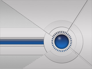 Blue white abstract background circular 2 - the center of the image free wallpaper