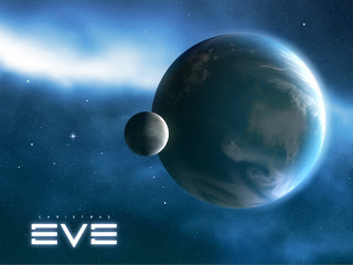 Planet two planets blue sky 2 - two planet free wallpaper