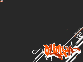 Black background red white graffiti 2 - graffiti free wallpaper for desktop