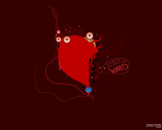 Red heart cross background illustration - a red cross free wallpaper