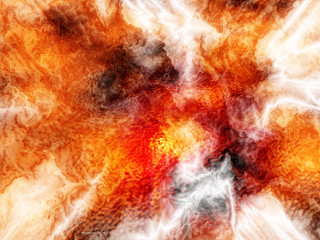 Blurry red yellow flower white - a blurry image free wallpaper