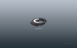 Black white logo circular shape - cryengine free wallpaper