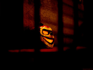Mask window dark night view - a mask free wallpaper
