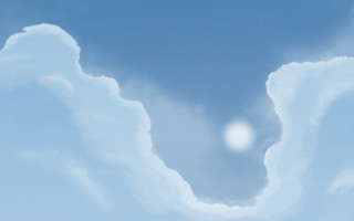 Sky clouds sun blue background - sky free wallpaper