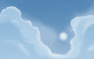 Sky clouds sun middle beautiful - sky free wallpaper