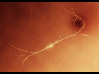 Spiral sky red yellow black 4 - a black circle free wallpaper