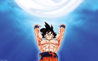 Cartoon man arms up full - akira toriyama free wallpaper for desktop