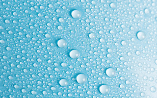 Water droplets blue sky moon - a close up of water droplets free wallpaper