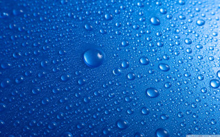Blue background water droplets white - water droplet free wallpaper