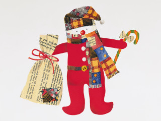 Red scarecrow mail art candy - detail free wallpaper for desktop