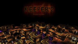Maze keeper2 dark background red - a red glow free wallpaper
