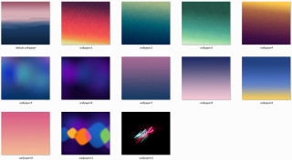 Colorful wallpaper white background blue - free aesthetic wallpaper for desktop