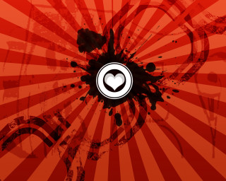 Red background white black logo 6 - behance hd free wallpaper