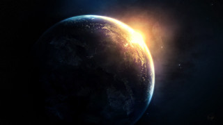 Earth view space sun clouds - the cloud and the sun free wallpaper