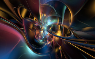 Colorful computer generated image artwork 3 - abstract design free wallpaper for desktop