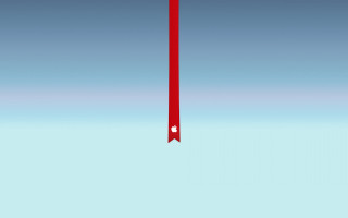 Red arrow left blue sky 2 - barnett newman free wallpaper