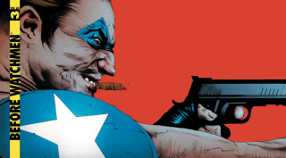 Man gun star red background - his right hand free wallpaper for desktop