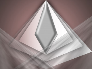 White gray brown background triangle - a white triangle free wallpaper