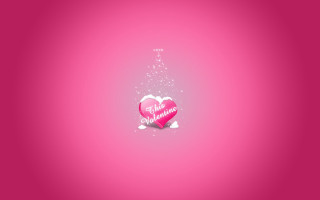 Pink heart message star top - the top of it free wallpaper for desktop