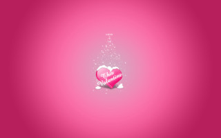 Pink heart message star pink - a star above free wallpaper