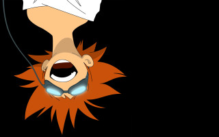 Cartoon character upside down string - upside free wallpaper