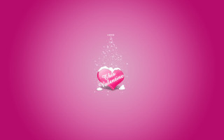 Pink heart message star top 2 - the top of it free wallpaper