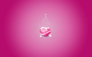 Pink heart message background star - the top free wallpaper for desktop