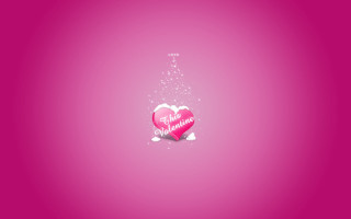 Pink heart message star top 3 - the top of it free wallpaper