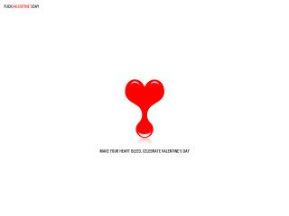 Red heart shaped object quote 2 - ambient free wallpaper
