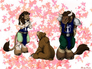 Animals standing heads together dog - a couple of animals free wallpaper