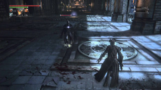 Demonic man dark room clock - free gaming wallpaper