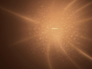 Bright orange light blurry background - the middle of the image free wallpaper