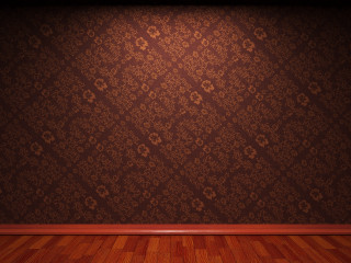 Room wooden floor pattern wall - david firth free wallpaper