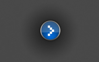 Blue button pixelated cross dark 4 - bouchta el hayani free wallpaper