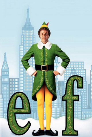 Man green elf costume city - free christmas wallpaper for mobile
