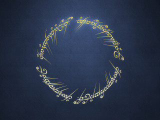 Gold circle blue background lord - a gold circle free wallpaper