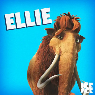 Cartoon mammoth name back name - a name free wallpaper for tablet